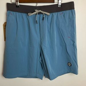 NWT Avalanche Men’s Hiking/Running/Outdoors Shorts Size Large Color Blue